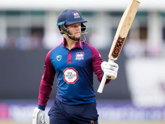 Ben Duckett blasted a brilliant 92 for the Steelbacks at New Road (picture: Kirsty Edmonds)