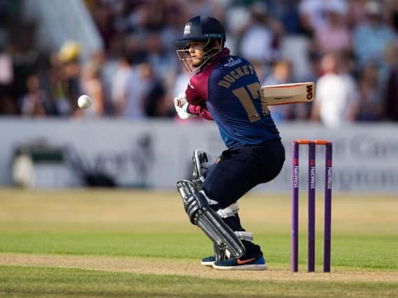 Ben Duckett returned to form at New Road (picture: Kirsty Edmonds)