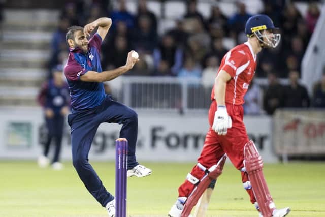Muhammad Azharullah has helped the Steelbacks to back-to-back wins since returning from injury (picture: Kirsty Edmonds)