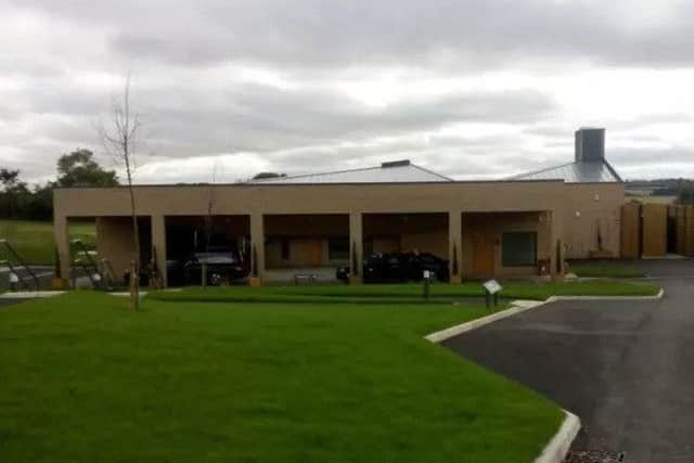 Nene Valley Crematorium, between Wellingborough and Great Doddington. NNL-170913-130045005