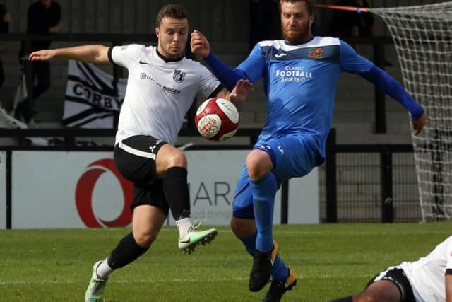 Sam Mulready scored on his return from injury for Corby Town