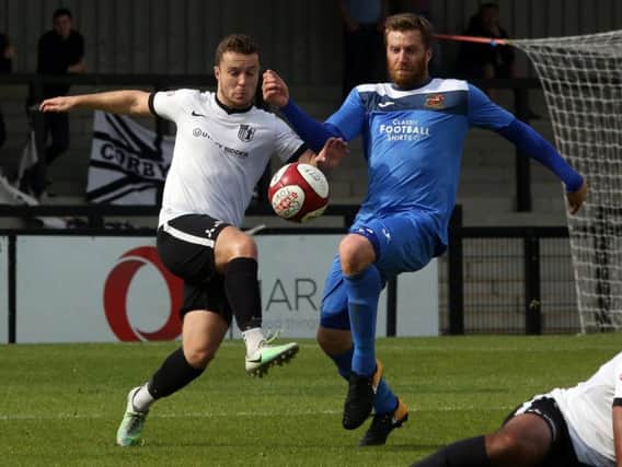 Sam Mulready scored on his return from injury for Corby Town