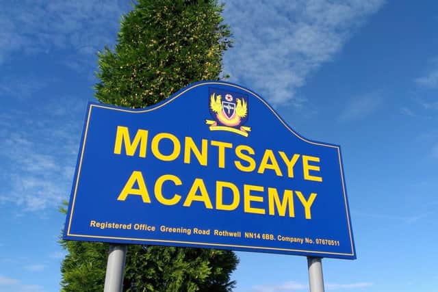 GV of Montsaye Academy in Rothwell NNL-140821-111649001