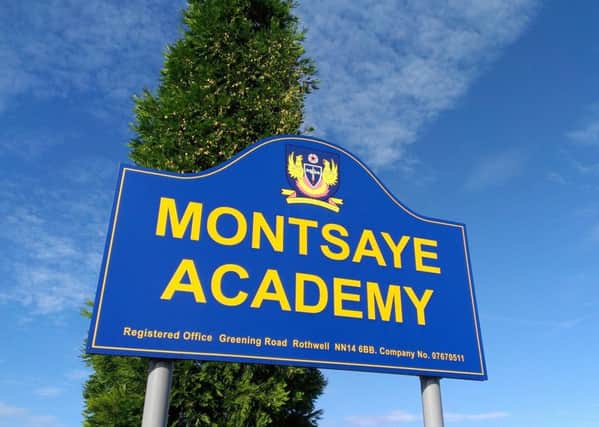 GV of Montsaye Academy in Rothwell NNL-140821-111649001