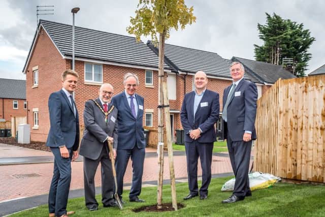 The tree planting ceremony