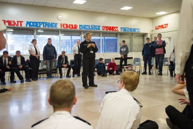 Inside the cadets' new home