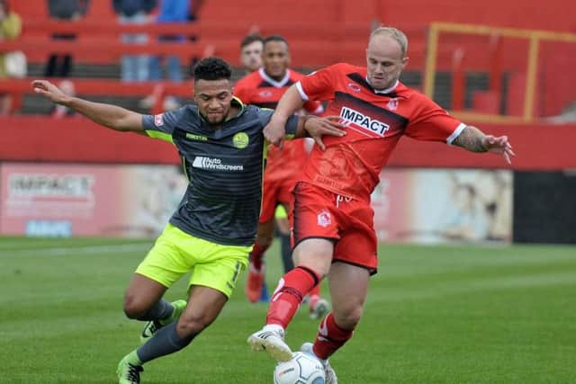 Luke Fairlamb was on target for Diamonds