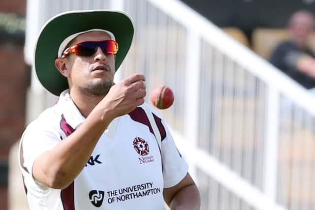 Rory Kleinveldt impressed against Nottinghamshire (picture: Kirsty Edmonds)