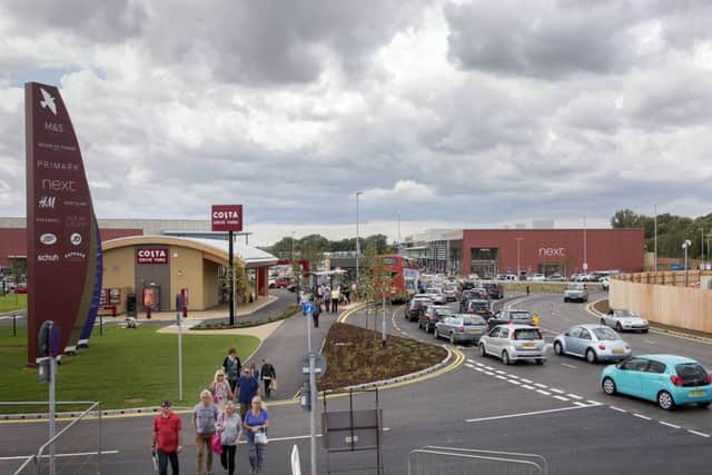 The first shops opened at Rushden Lakes in July