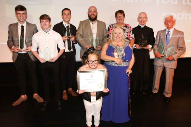 The winners from last night's Spirit of Corby Awards