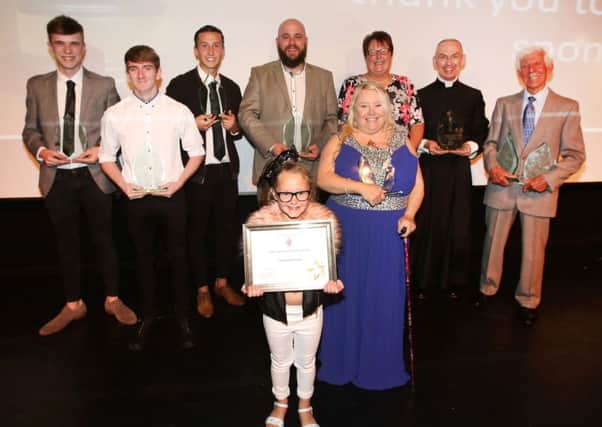 The winners from last night's Spirit of Corby Awards