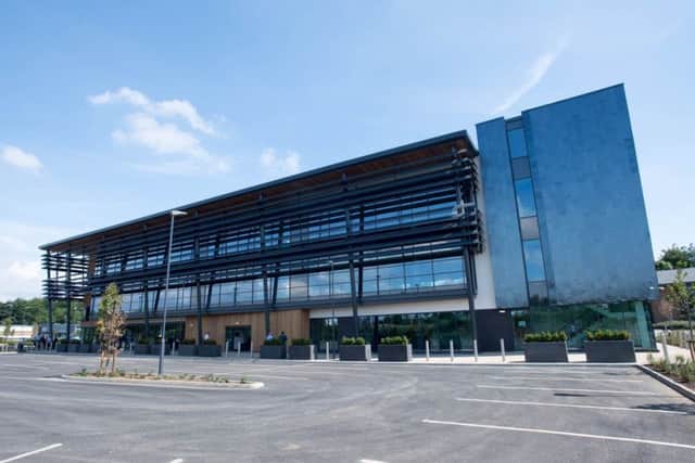 The new police base near Kettering