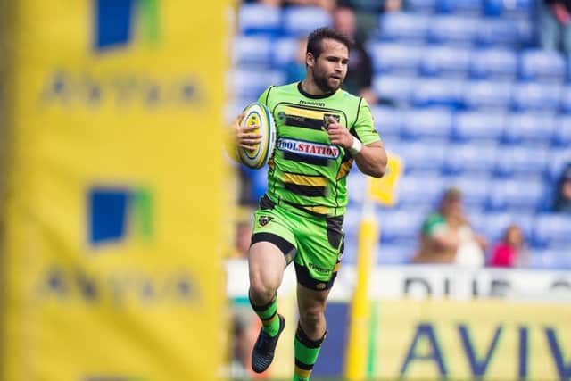 Cobus Reinach scored his first Saints try in the win at London Irish (picture: Kirsty Edmonds)