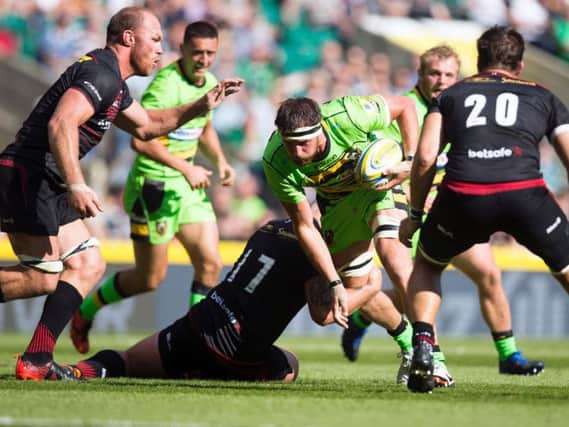 Tom Wood has not played since scoring twice against Saracens at Twickenham (picture: Kirsty Edmonds)