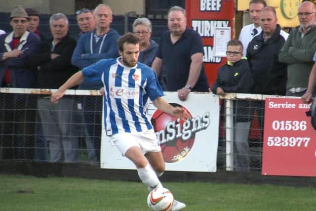 James Brighton could make his return from a knee injury in Kettering Town's Bigfreebet.com Challenge Cup match at Bedford Town tonight