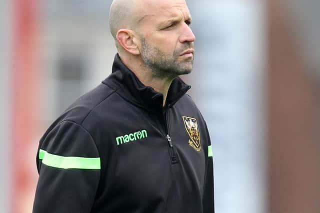 Jim Mallinder saw his Saints side beaten at Gloucester (picture: Sharon Lucey)
