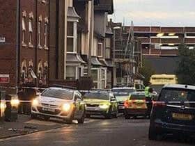 Field Street in Kettering has been taped off by police following an incident earlier today.