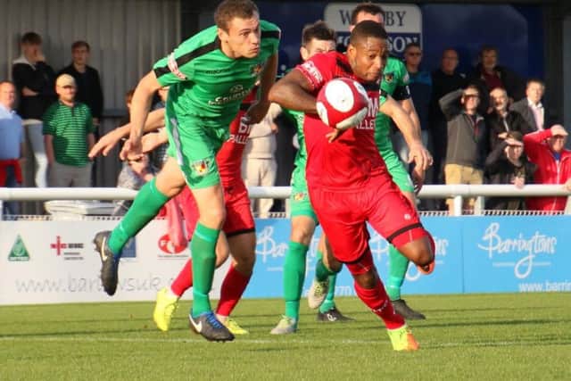Aaron O'Connor goes on the attack for the Poppies