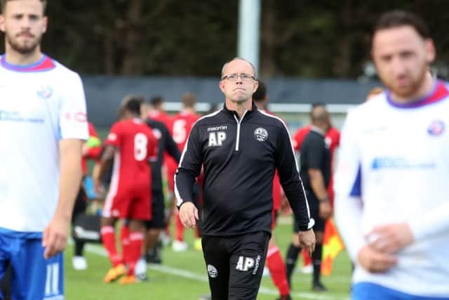 Andy Peaks was frustrated but not downbeat after AFC Rushden & Diamonds' defeat at Hayes & Yeading United