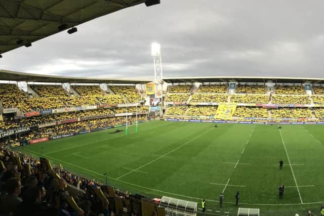 Stade Marcelin Michelin provided the setting for Saturday's game