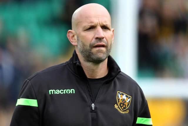 Jim Mallinder issued a strong reponse after Dylan Hartley's hearing (picture: Sharon Lucey)