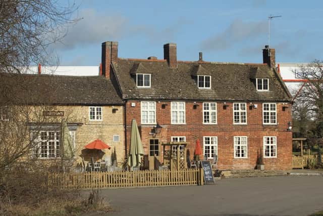The Spread Eagle pub in Corby
