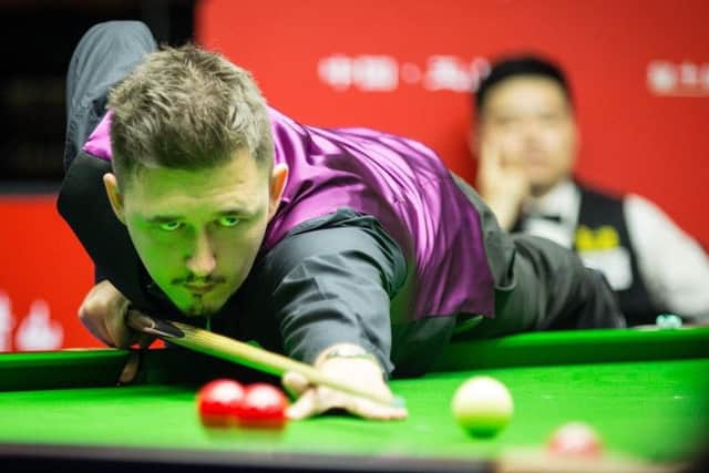 Kettering's Kyren Wilson hit the first 147 break of his career this week