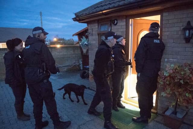One of today's raids