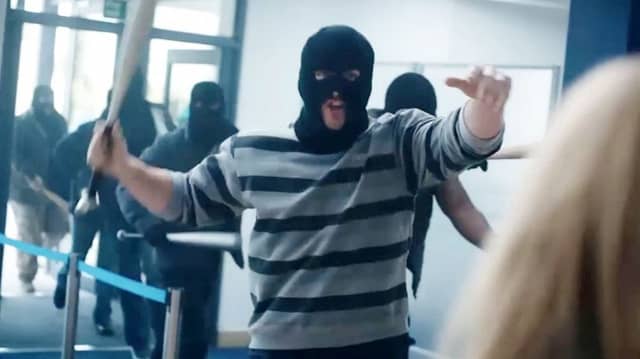 A Royal Mail ad intended to raise awareness of the threat of identity theft has been banned for being too scary.