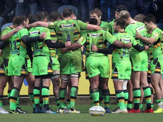 Saints suffered a hugely disappointing defeat at Sixways (picture: Sharon Lucey)