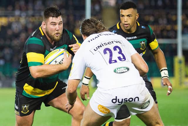 Kieran Brookes and Luther Burrell are doubts for Saturday's trip to Sale (picture: Kirsty Edmonds)