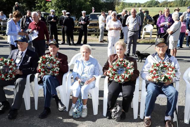 Veterans returned to the airbase in September 2019
